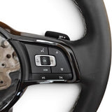 Volant à Méplat Performance Carbone Pour VW Golf 7 - 2012 à 2021
