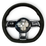 Volant à Méplat Performance Carbone Pour VW Golf 7 - 2012 à 2021