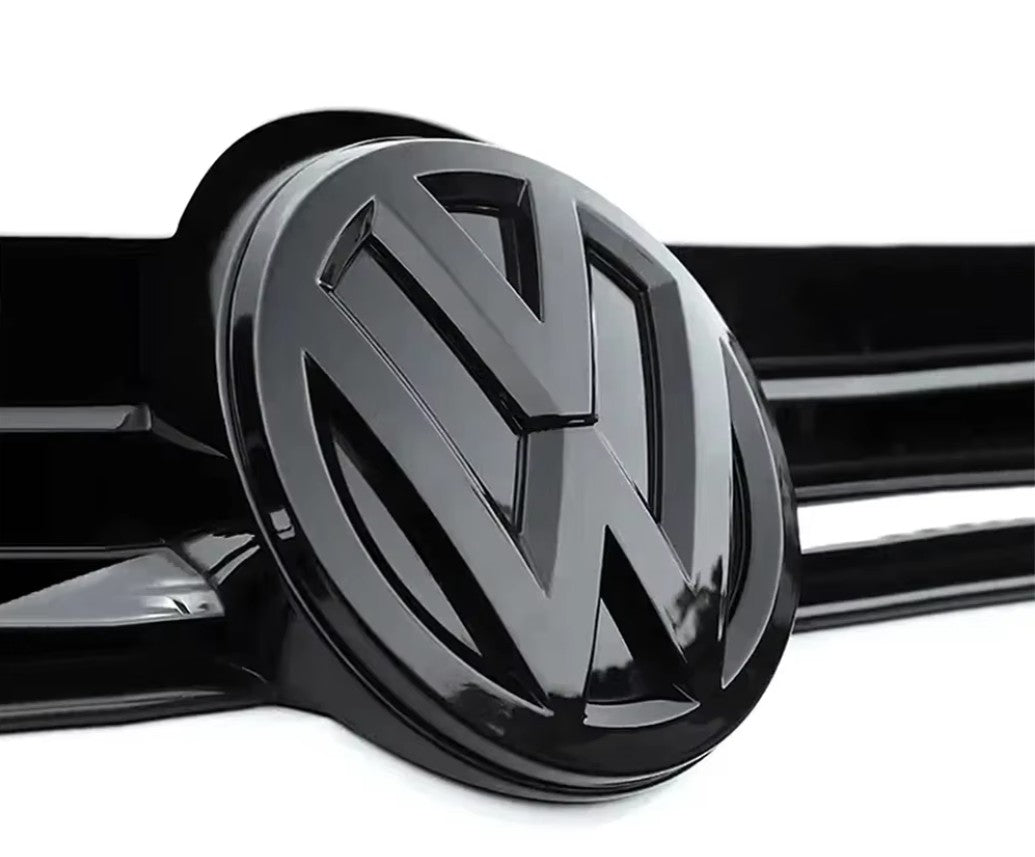 Pack Logos Noirs Avant et Arrière noirs Emblèmes VW GOLF 6 (2008 à 2013)