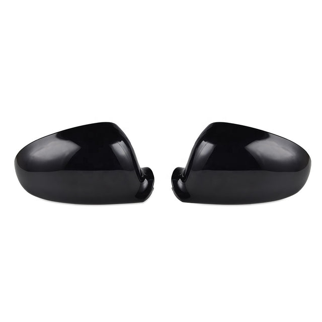Coques de rétroviseurs noires brillantes pour VW Golf 5 (2003 - 2008)