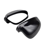 Coques de rétroviseurs noires brillantes pour VW Golf 5 (2003 - 2008)