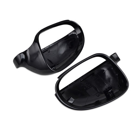Coques de rétroviseurs noires brillantes pour VW Golf 5 (2003 - 2008)
