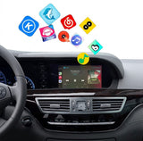 Android Auto and Apple CarPlay connected car radio unit for Mercedes CL Class C216 NTG (2007 to 2012)