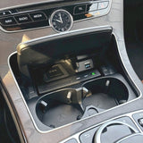 Chargeur sans fil à induction Qi pour console centrale Mercedes GLC X253 / C253