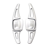 Argent Palettes au volant en Aluminum pour VW Golf 8