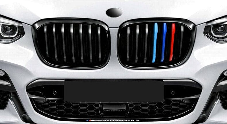 X3 Bandes en ABS COUVRE CALANDRE couleurs M SPORT pour BMW SERIE 1