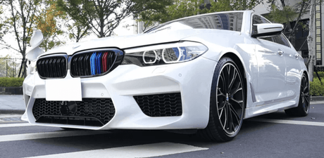 BMW Série 5 G30 - Grilles de calandre noires Motorsport type M5 Competition