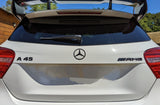 Badges de coffre et logos noirs lettrage Mercedes A 45 AMG