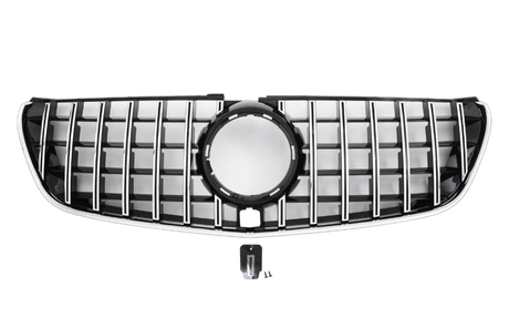 Argent / 2014 à 2019 (pré-restylage) Calandre Panamericana AMG GTR pour Mercedes Classe V W447 (2014 - 2022)