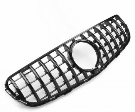 Noir / Avec caméra 360° Calandre Panamericana AMG GTR pour Mercedes GLC X253 (2015 - 2019)