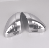 Coques de rétroviseurs Chrome Argent Mat pour Audi A4 B9 (2015 - 2024)
