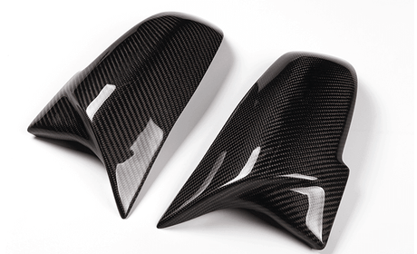 Coques de rétroviseurs BMW Série 1 F20 type M Perfomance carbone (2011-2017) BMW Série 1 F20 - Coques de rétroviseurs type M Performance Fibre de Carbone (2011 - 2017)