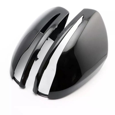 Coques de rétroviseurs Noires Brillantes Mercedes Classe C W205 Coques de rétroviseurs Noir Brillant Mercedes Classe C W205
