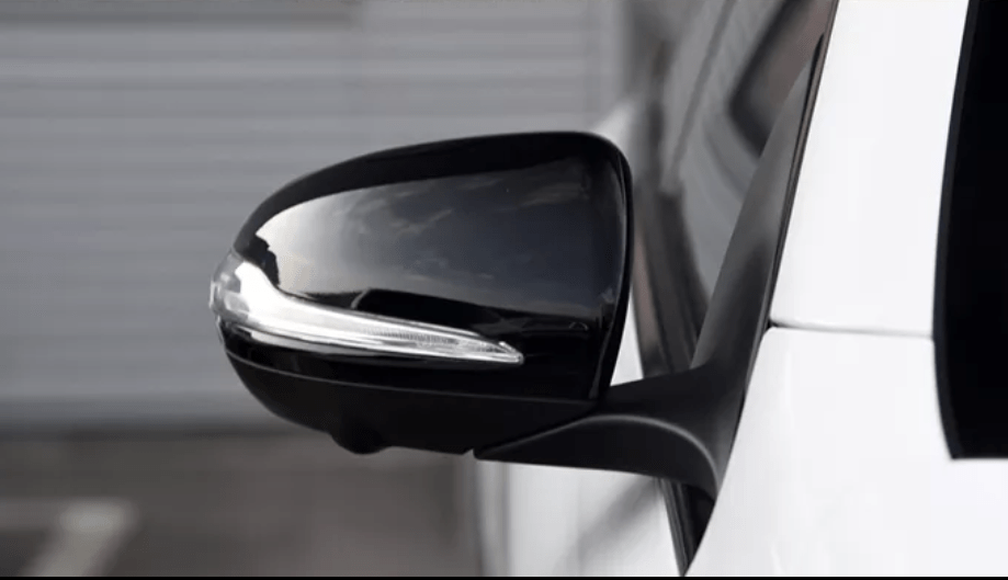 Coques de rétroviseurs noires brillantes Mercedes GLC W253 (2015 - 2022)
