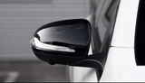 Coques de rétroviseurs noires brillantes Mercedes GLC W253 (2015 - 2022)