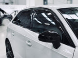 Coques de rétroviseurs noires brillantes pour AUDI A3 8V (2012 - 2020)