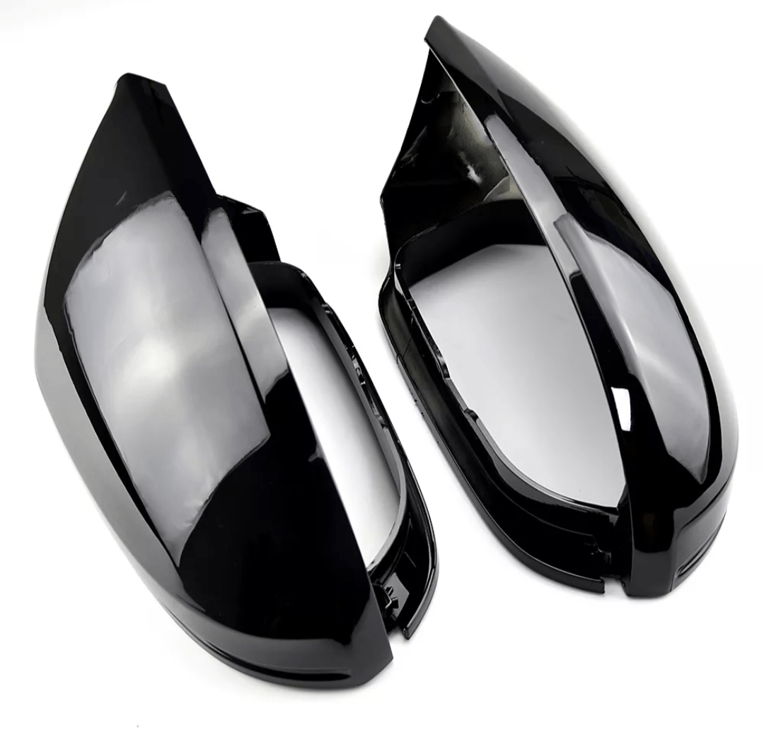 Coques de rétroviseurs Noires Brillantes pour Audi A6 C7 (2012 - 2018) Coques de rétroviseurs Noir Brillant pour Audi A6 C7 (2012 - 2018)