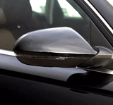 Coques de rétroviseurs Noires Brillantes pour Audi A6 C7 (2012 - 2018) Coques de rétroviseurs Noir Brillant pour Audi A6 C7 (2012 - 2018)