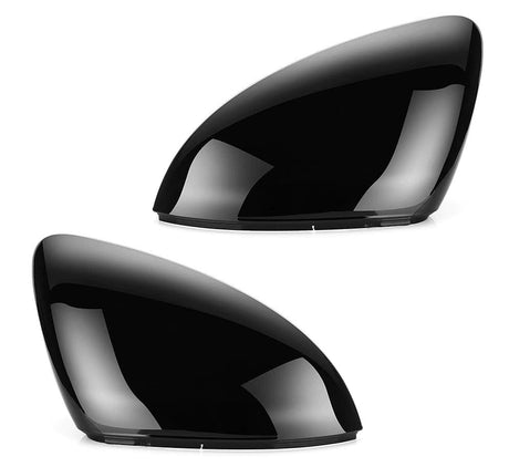 Coques de rétroviseurs noires brillantes pour VW Golf 7 (2012 - 2020)