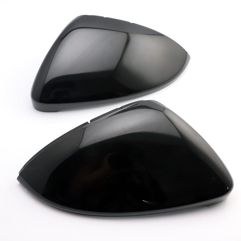 Coques de rétroviseurs noires brillantes pour VW Polo 6R (2009 - 2017)