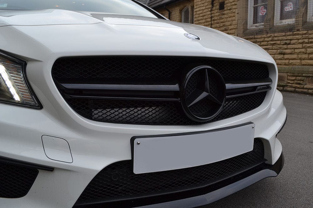 Emblème de calandre logo Mercedes-Benz Noir