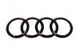 Emblème de coffre logo AUDI Black Edition noir