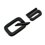 Emblème de coffre logo noir AUDI Q5 Black Edition