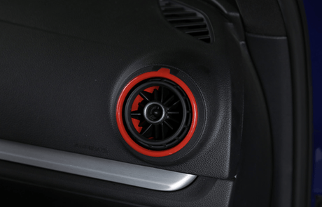 Entourages de grilles de ventilation intérieures colorés pour AUDI A3 8V (2013 - 2020)