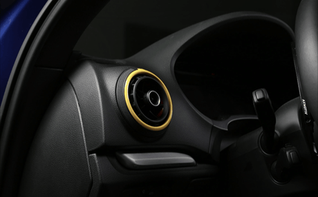 Entourages de grilles de ventilation intérieures colorés pour AUDI A3 8V (2013 - 2020)