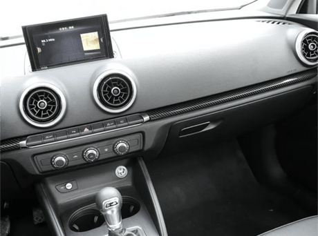 Garniture tableau de bord type carbone pour AUDI A3 8V (2012 - 2020)