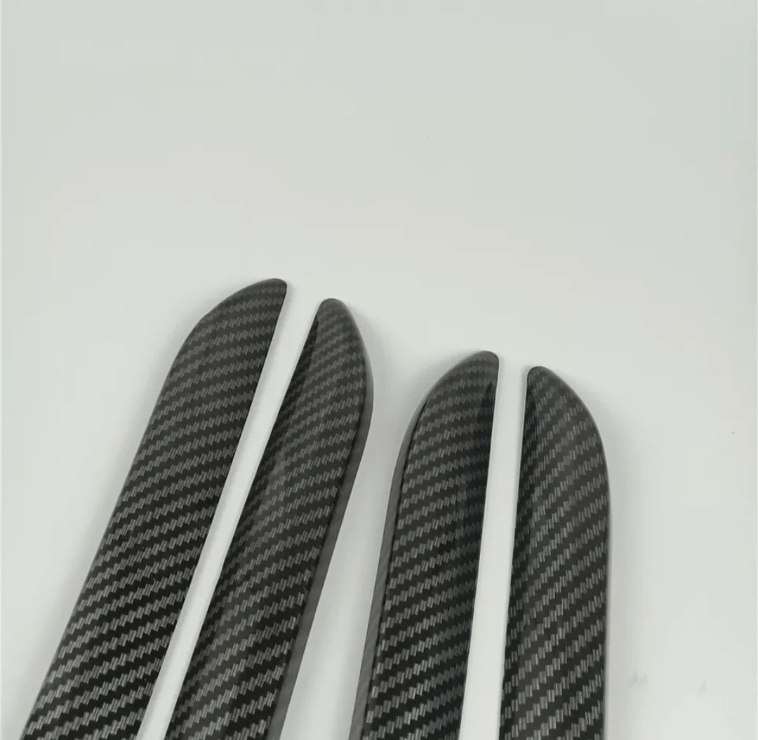 Garnitures de portes inserts type carbone pour AUDI A3 8V (2012 - 2020)