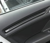 Garnitures de portes inserts type carbone pour AUDI A3 8V (2012 - 2020)