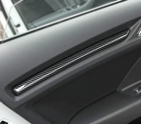 Garnitures de portes inserts type carbone pour AUDI A3 8V (2012 - 2020)