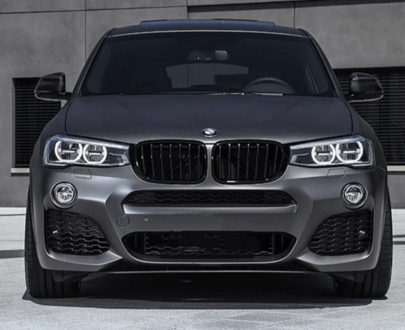 Grilles De Calandre Noir Brillant BMW X4 F26 type M Performance (2014-2018)
