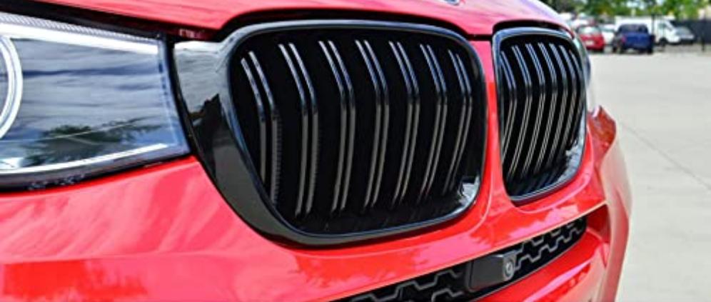 Grilles De Calandre Noir Brillant BMW X4 F26 type M Performance (2014-2018)