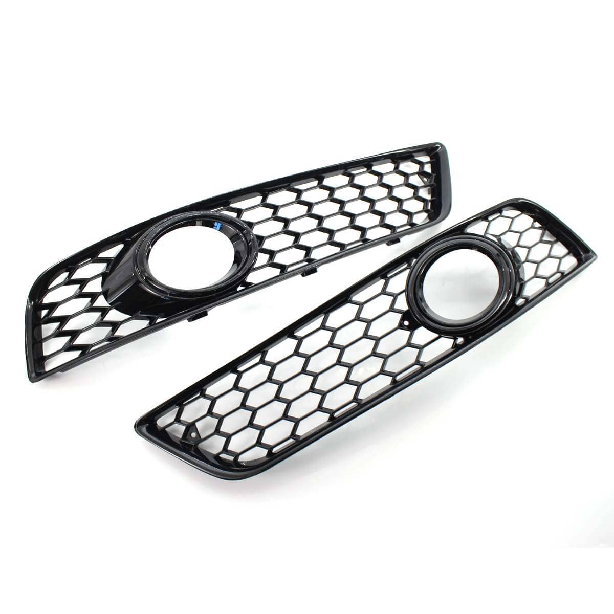 Grilles antibrouillard nid d'abeille Black Edition pour Audi A3 8P