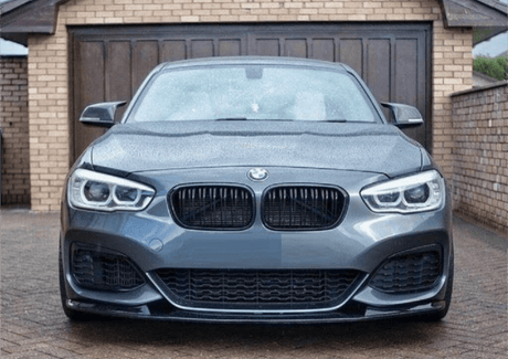 F20 LCI (2015 à 2019) / Double lame Grilles de calandre noires BMW Série 1 F20 type M Performance (2011-2019) BMW Série 1 F20 - Grilles de calandre noires type M Performance (2011 - 2019)