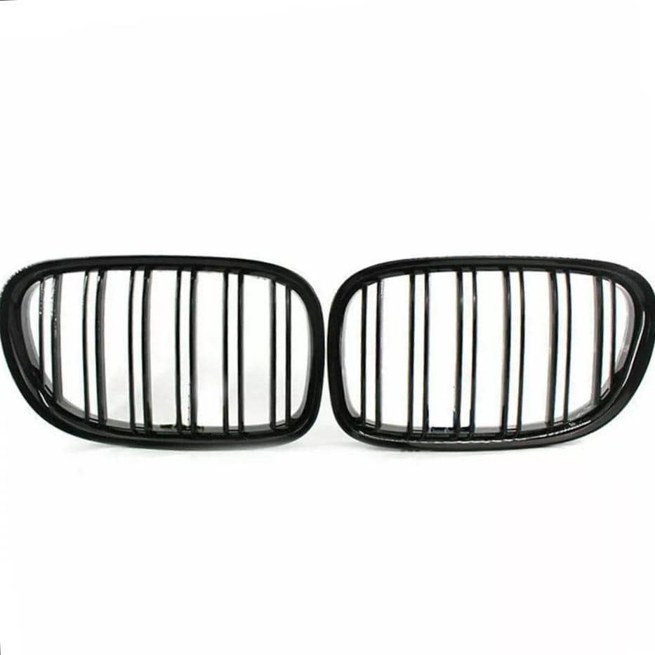 Grilles de Calandre Noir Brillant pour BMW Série 7 F01 F02 F03 F04 (2009 - 2015)