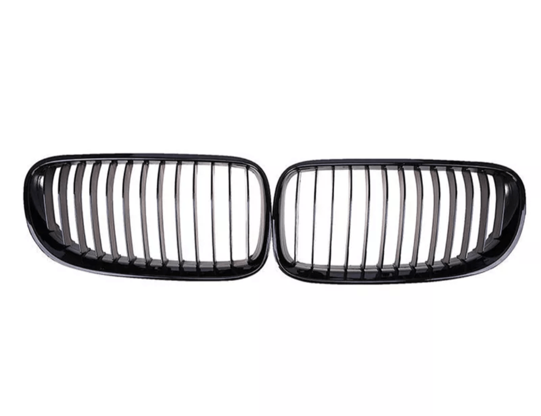 Grilles de calandre Noir Brillant pour BMW Série 3 E92 look M Performance (2006 - 2014)