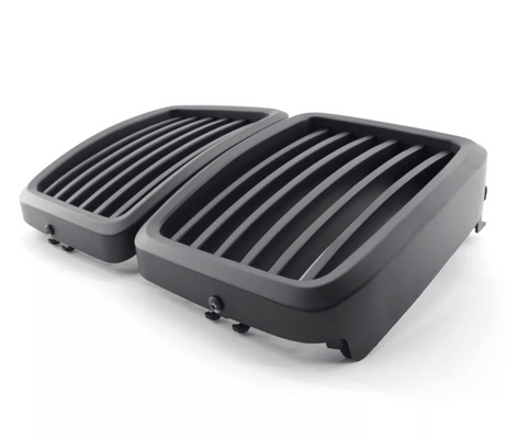 Noir mat Grilles de calandre noires BMW Série 3 E36 type M3 (1992-1999) BMW Série 3 E30 (1983-1991) - Grilles de calandre noires type M3