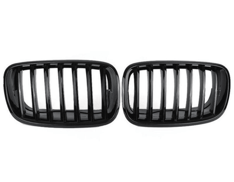 Grilles de calandre Noir Brillant type X5M pour BMW X5 E70 (2007 - 2013)
