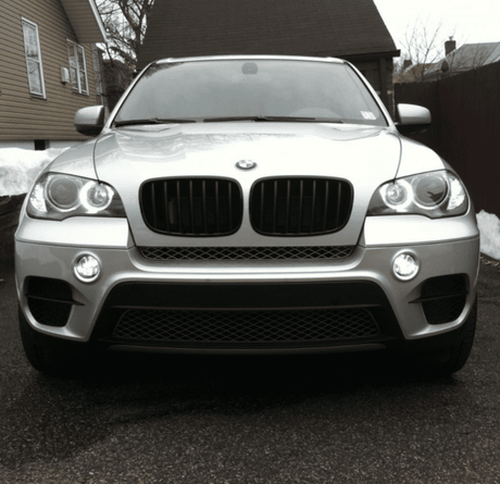 Grilles de calandre Noir Brillant type X5M pour BMW X5 E70 (2007 - 2013)