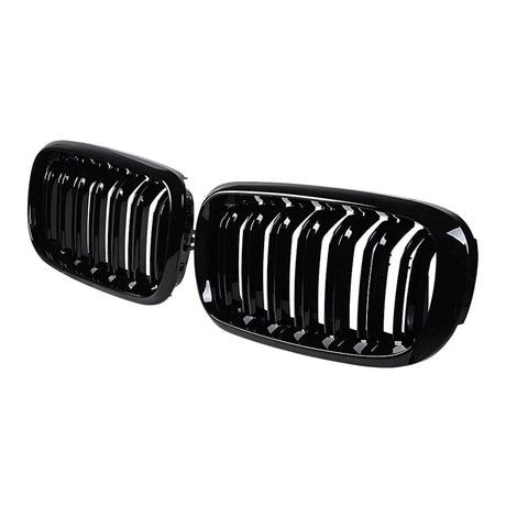 Grilles de calandre Noir Brillant type X6M pour BMW X6 F16 (2014 - 2019)