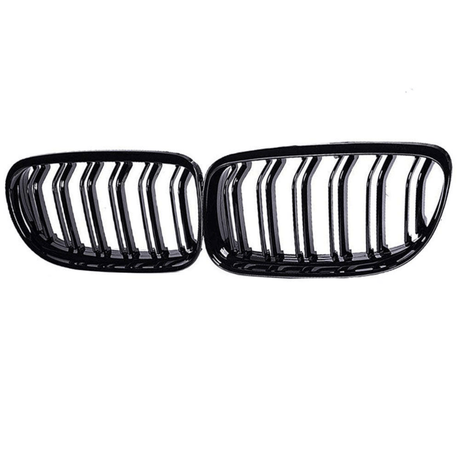 Grilles de calandre noires BMW Série 3 E90 type M Performance (2005-2012) BMW Série 3 E90 - Grilles de calandre noire type M Performance (2005 - 2012)