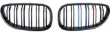 Grilles de calandre noires type Motorsport BMW Série 5 E60 BMW Série 5 E60 - Grilles de calandre noires Motorsport