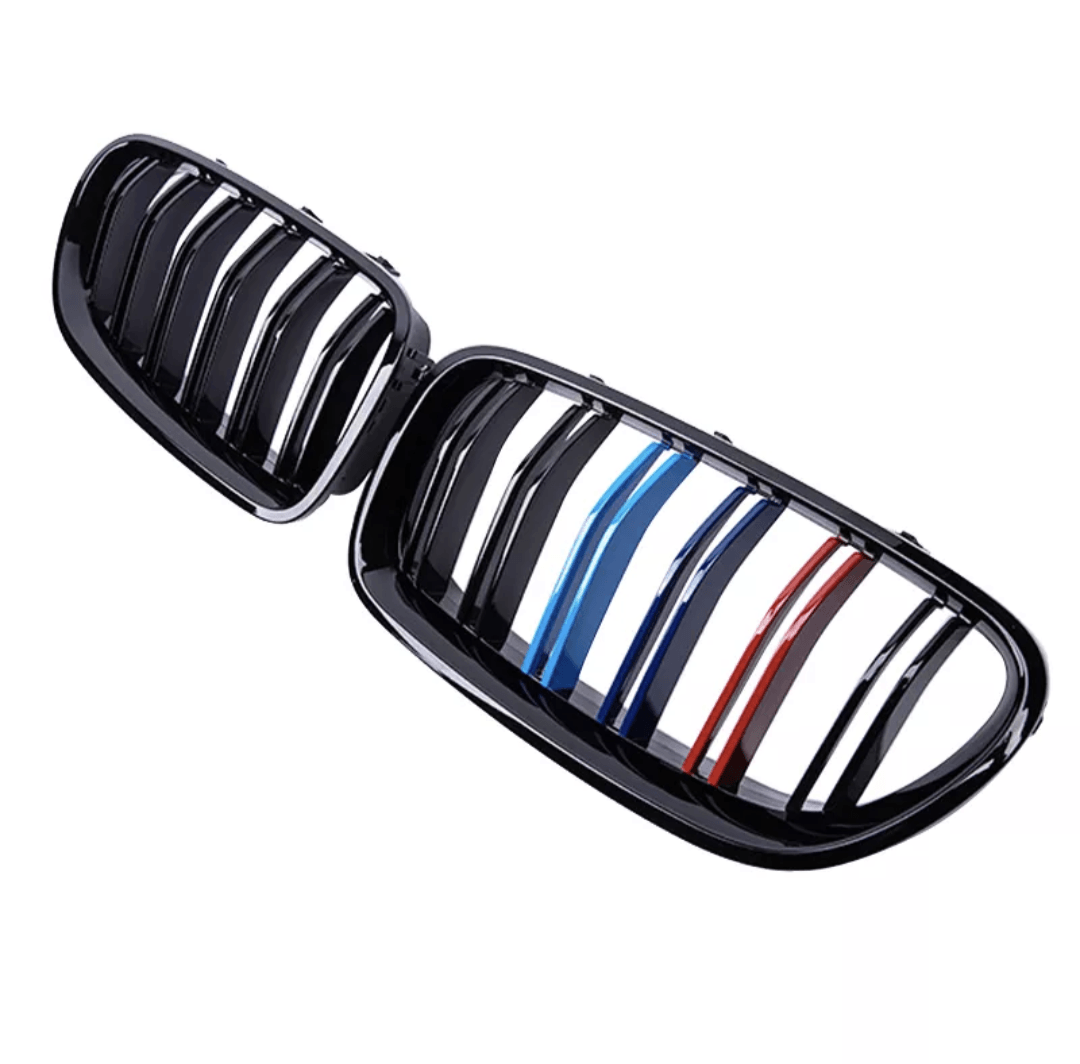 Grilles de calandre noires couleurs Motorsport BMW Série 5 F10 type M Performance