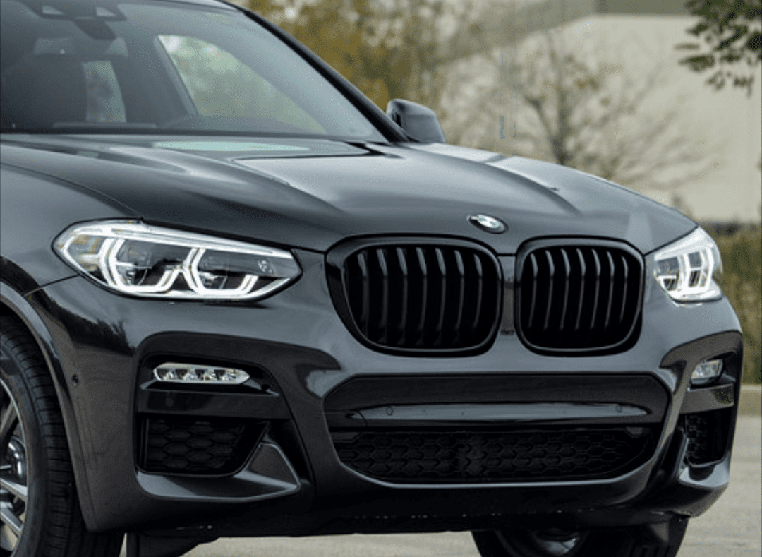 Grilles de calandre noires type M Performance pour BMW X4 G02 (2018 - Aujourd'hui)
