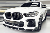Grilles de calandre noires type M Performance pour BMW X6 G06 (2018 - 2025)