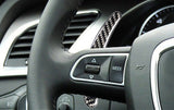 Palettes au volant réplique carbone pour AUDI 2008 à 2012