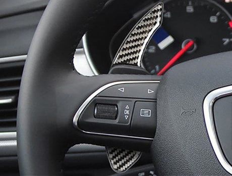 Palettes au volant réplique carbone pour AUDI 2011 à 2018